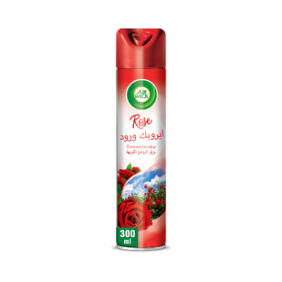ULTRA COMPACT AIR FRESHENER WITH ROSE SCENT, 300 ML
