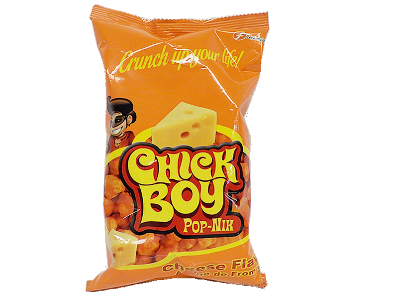 CHICK BOY POP NIK CHEESE FLV 100GM