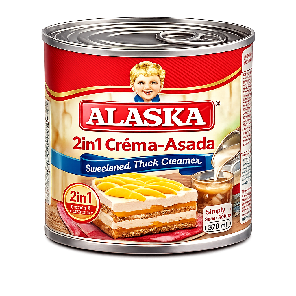 Alaska 2in1 Crema-asada Sweetened Thick Creame370ml