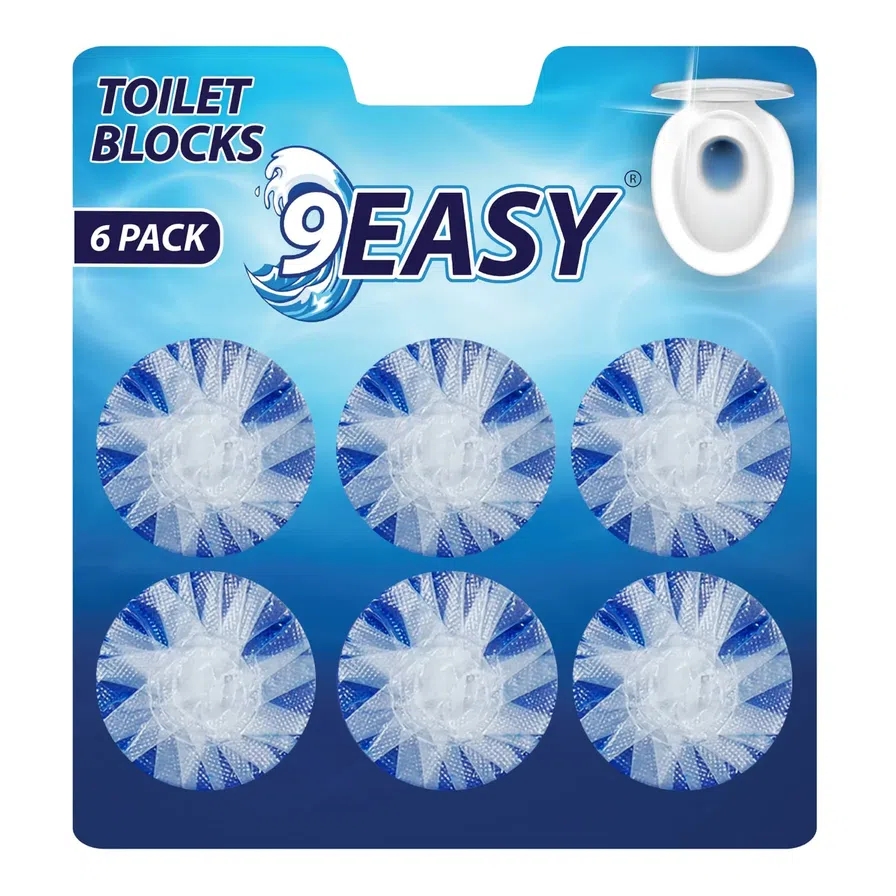 9Easy Toilet Blocks, 6x30g