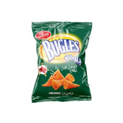 TIFFANY BUGLES CHILI CORN SNACKS, 125G