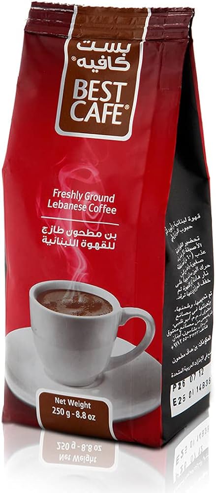 Best cafe freshly ground lebanese coffee, 250g
