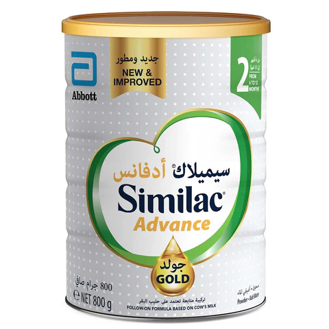 Similac Gold Advance Follow-on Formula, Stage 2 , From 6-12 Months, 800g