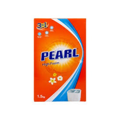 Pearl High Foam Regular Detergent Powder, 1.5 Kg
