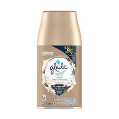 glade automatic air freshener spray refill sheer vanilla embrace air freshener, 269ml
