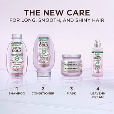Garnier Ultra Doux Rice Water Conditioner, 360ML
