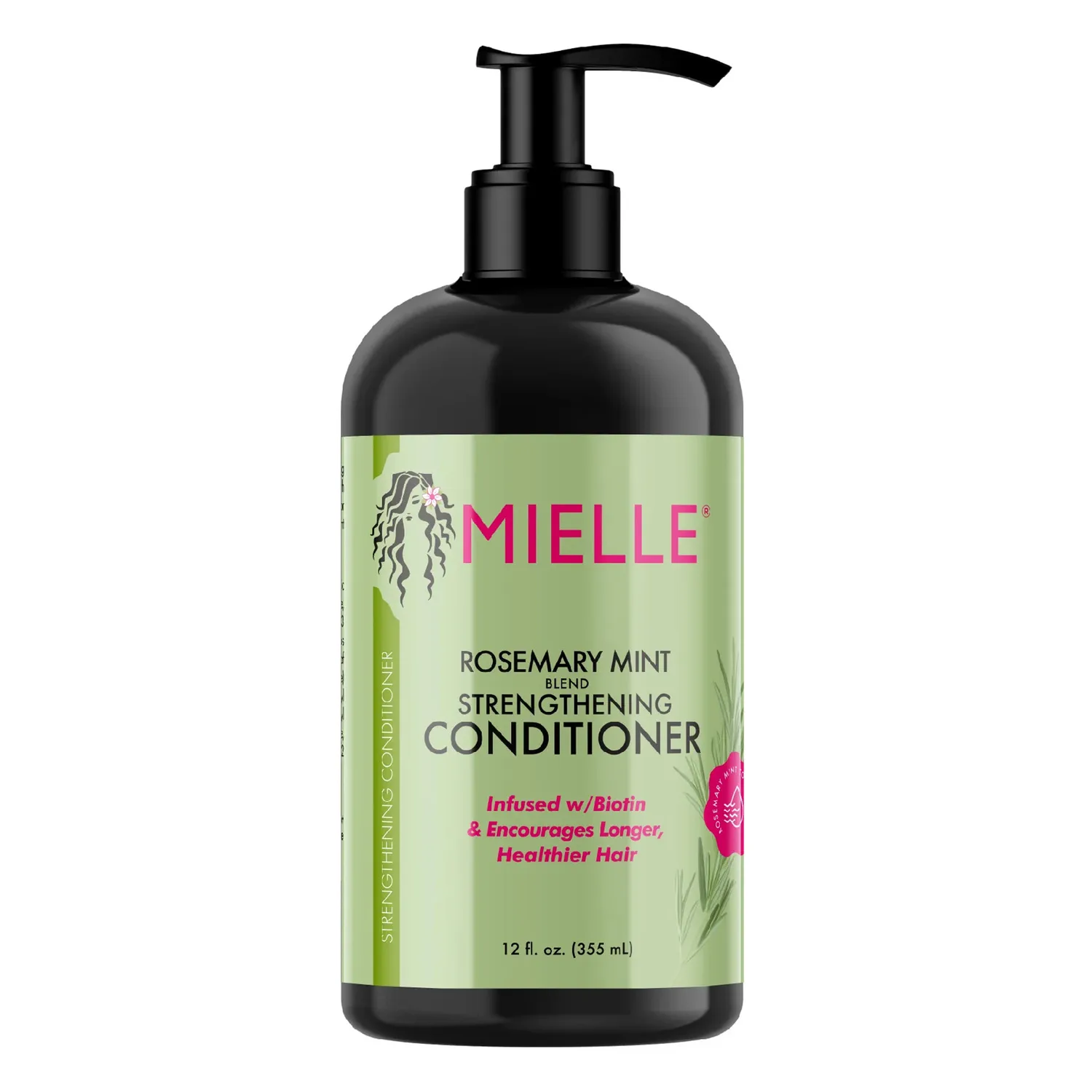 Mielle Rosemary Mint Strengthening Leave-in Conditioner, 355ML