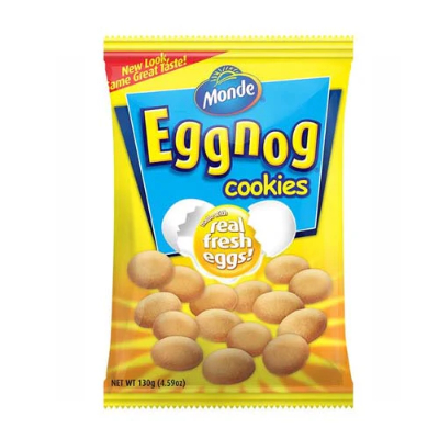 Monde Plain Eggnog Cookies, 130g