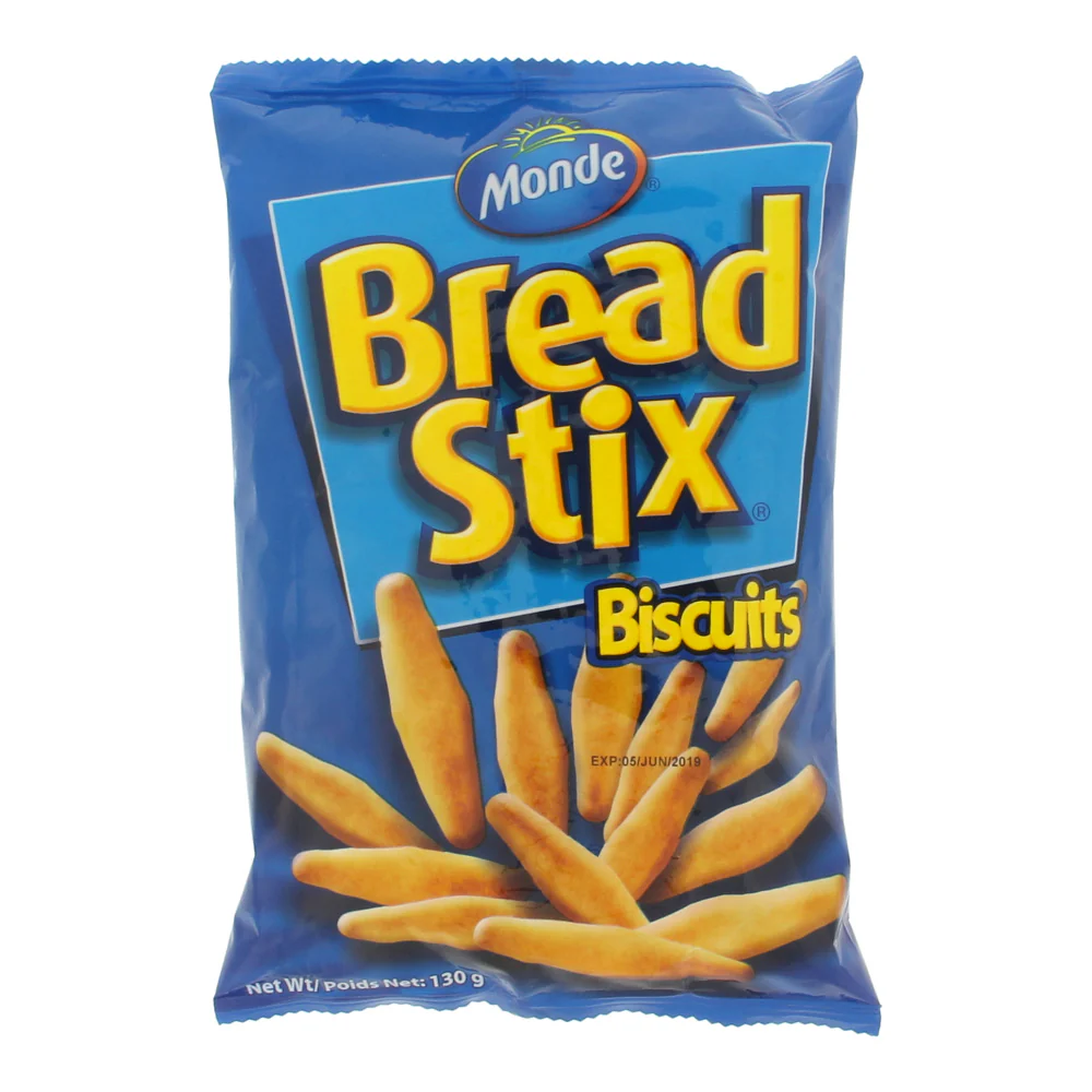 Monde Bread Stix Plain 130GM