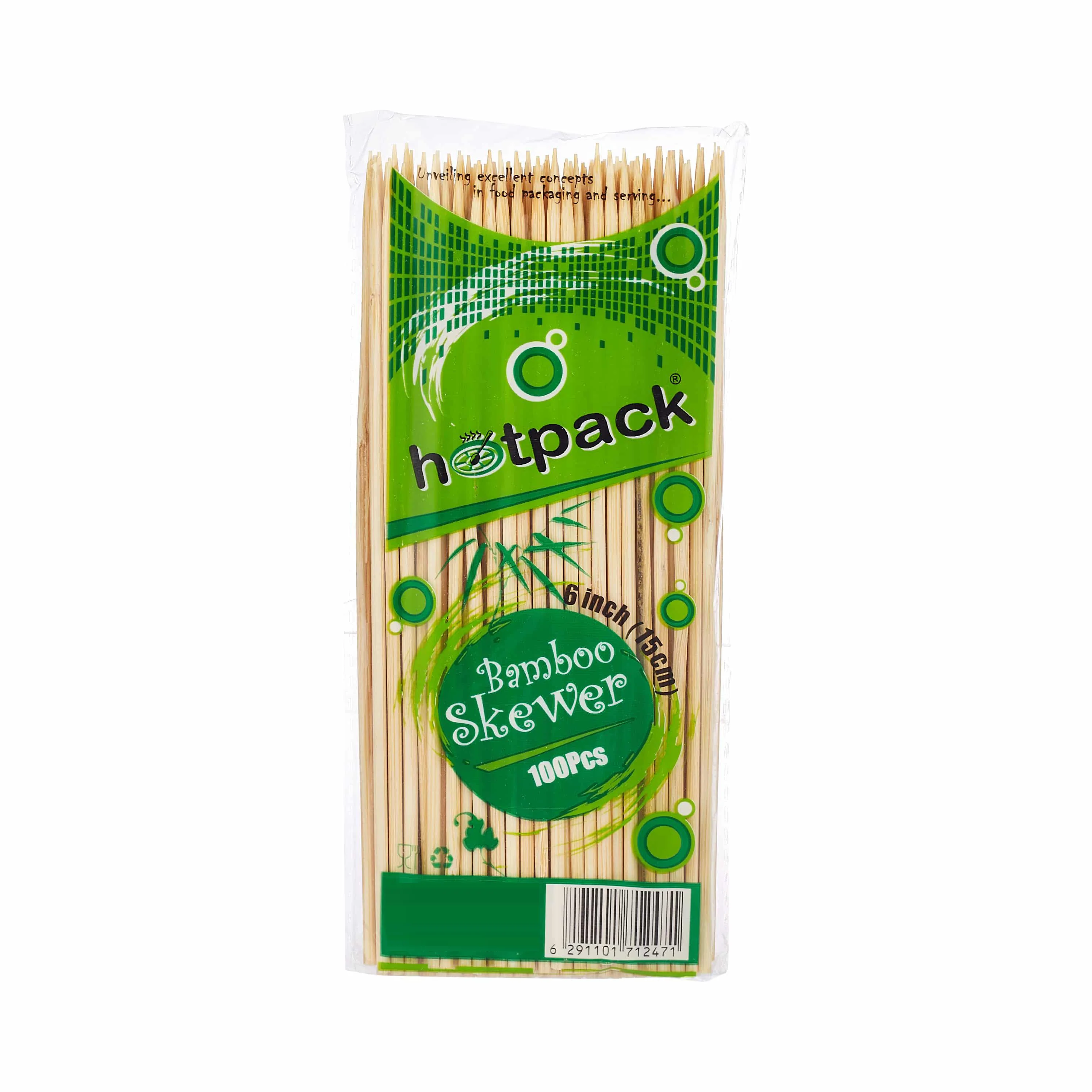Hotpack Bamboo Skewer 100 Pcs