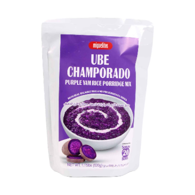 Miguelitos Ube Champorado Mix, 520g