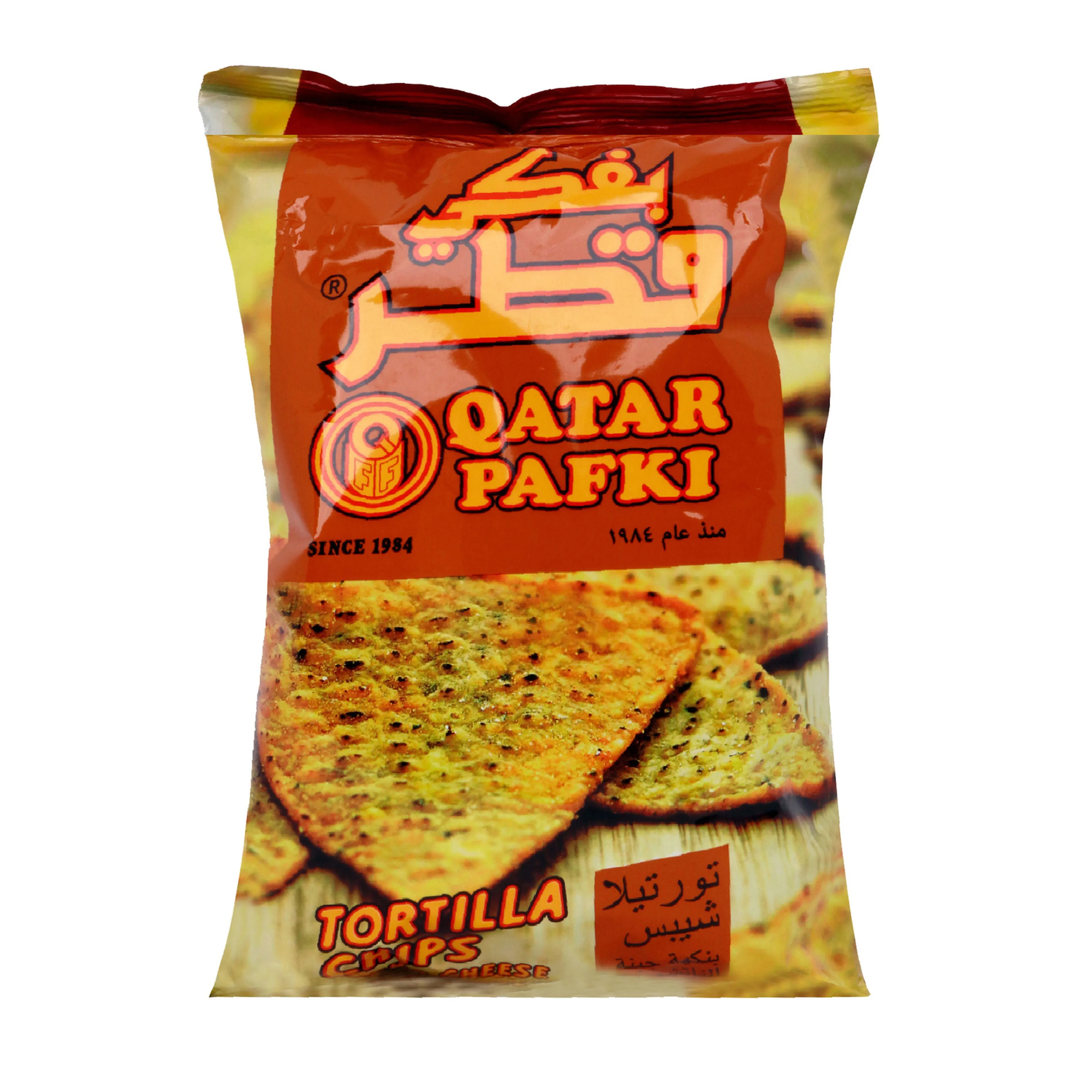Qatar Pafki Tortilla Cheddar & Jalapeno Chips, 125g