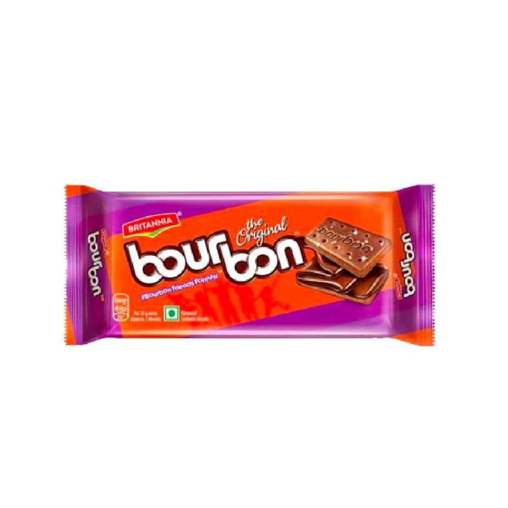 Britannia Cream Bourbon Choco Biscuit 100 G