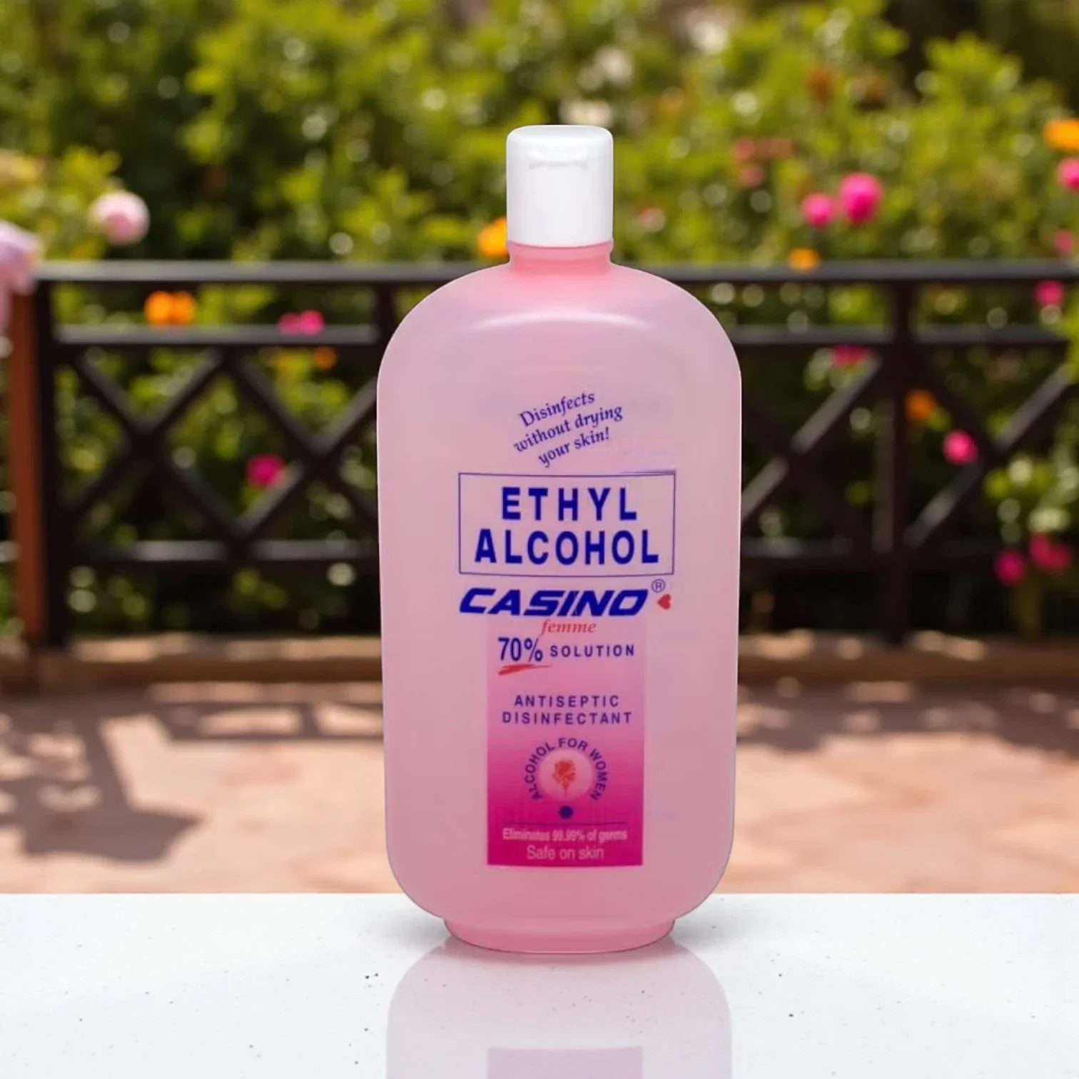 Casino ethyl alcohol femme antiseptic disinfectant with 70% solution 250 ml