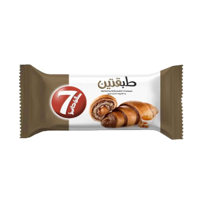7 Days Croissant Chocolate With Caramel Filling, 90g