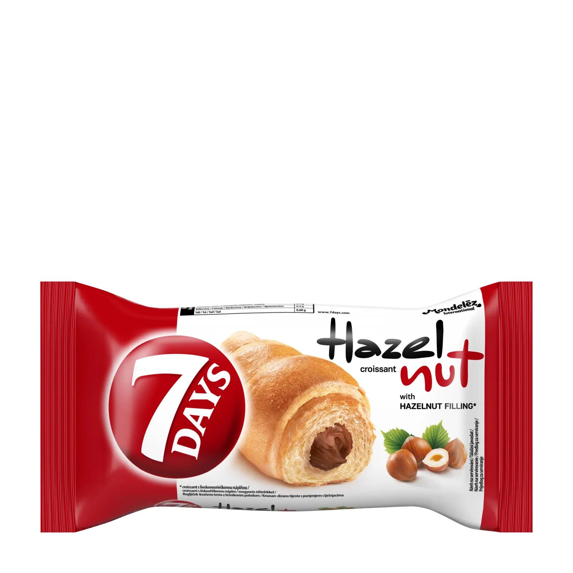 7 Days Jumbo Croissant With Hazelnut & Cocoa, 110g