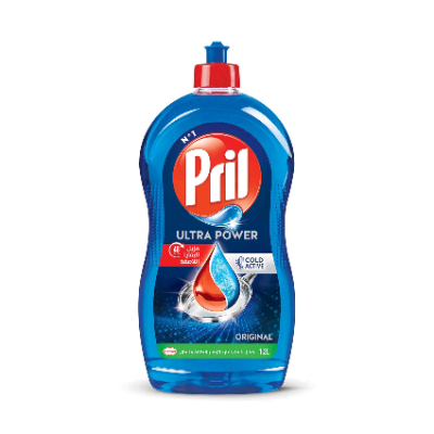 Pril Cold Active Blue Original Dishwashing Liquid, 1.2l