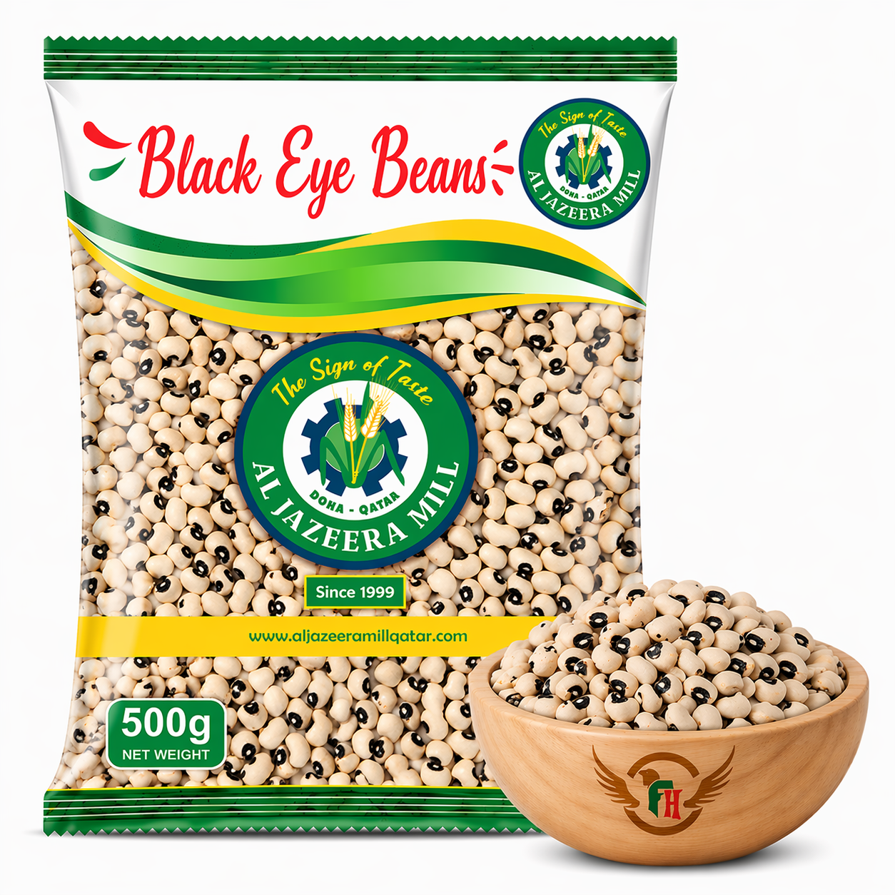 Al Jazeera Black Eye Beans 500g