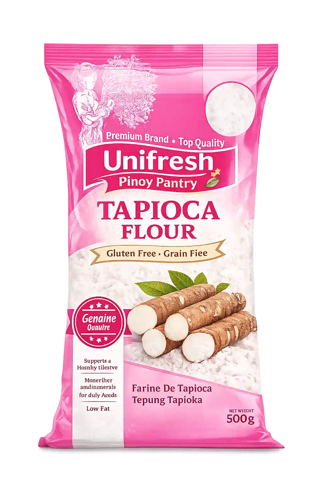 Unifresh Pinoy Pantry Tapioca Flour 500GM