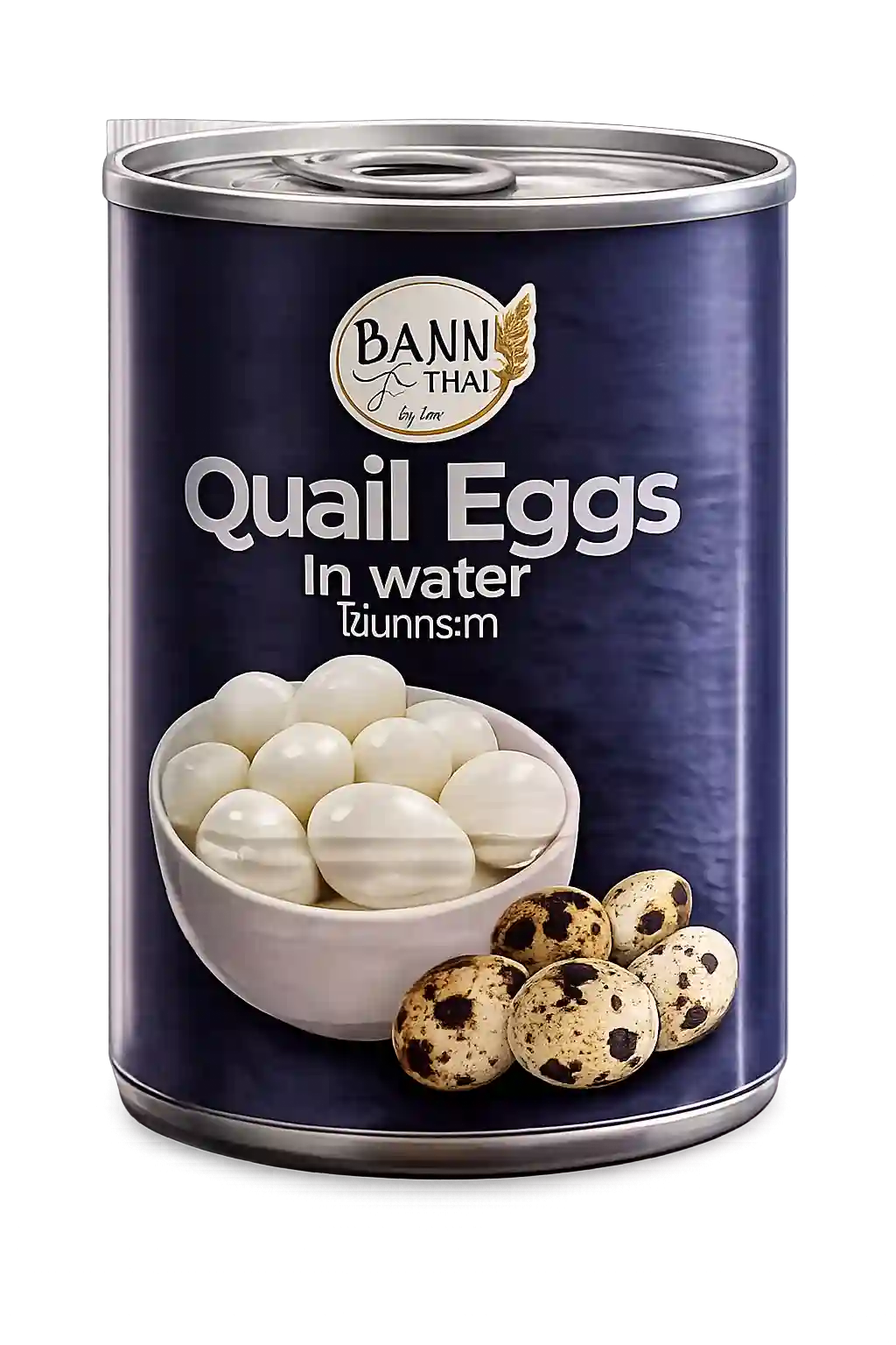 Bann Thai Quial Eggs In Water 425gm 4m