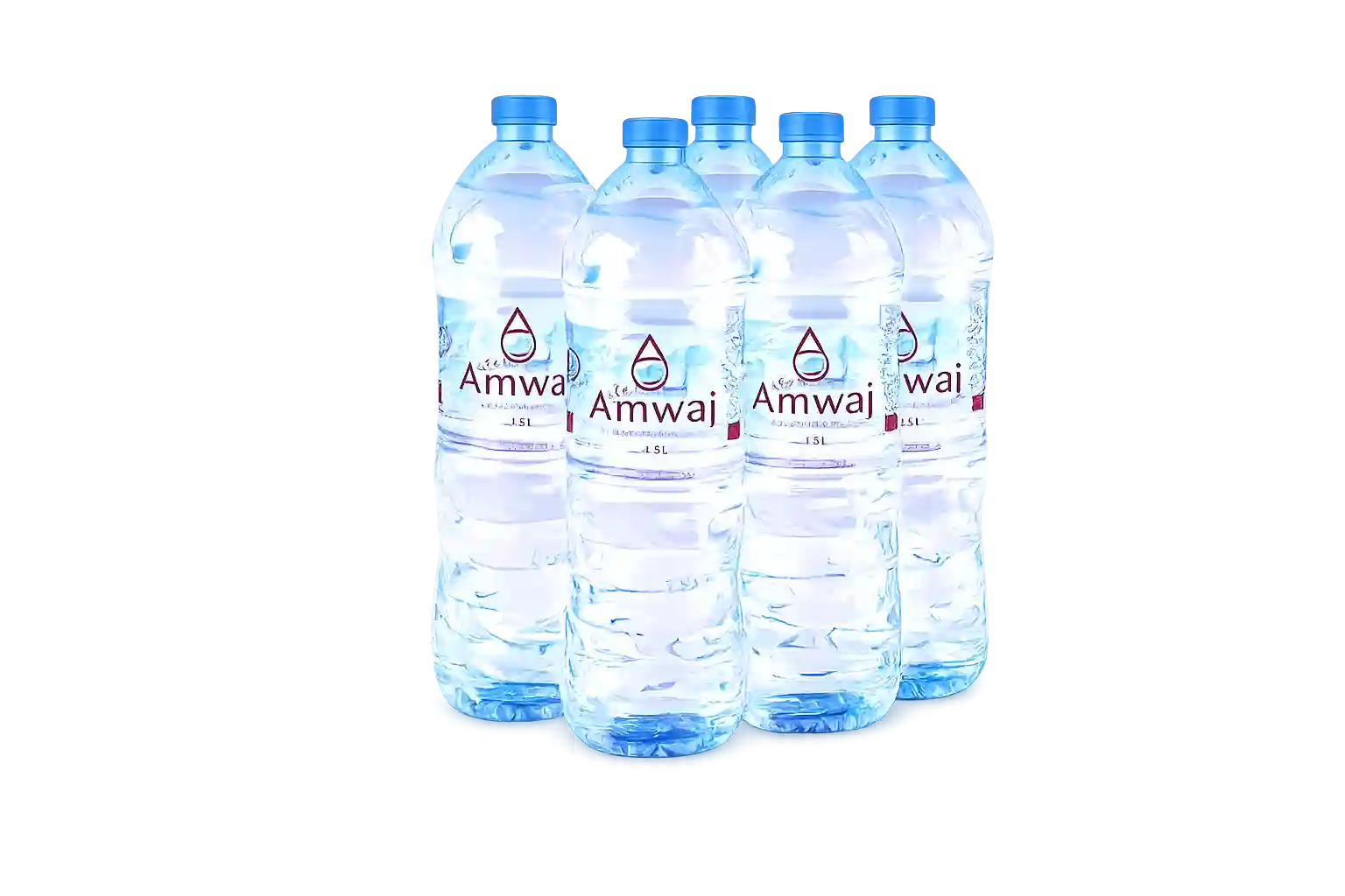 Amwaj Bottled Driking Water 1.5l*6PCS