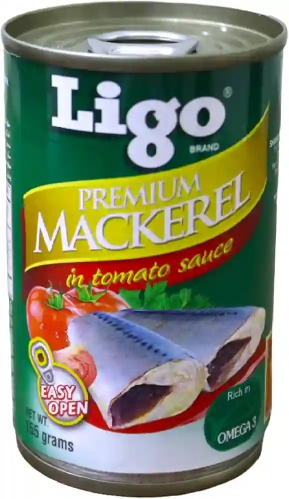 Ligo Mackerel in T/sauce Premium 155GM