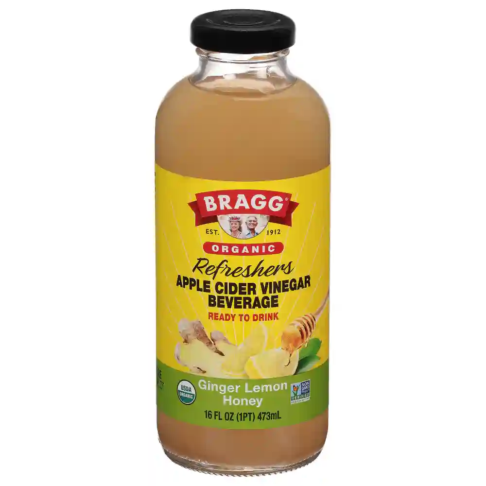 Bragg Apple Cider Vinegar Ginger Lemon Honey 16 Fl Oz 473ML