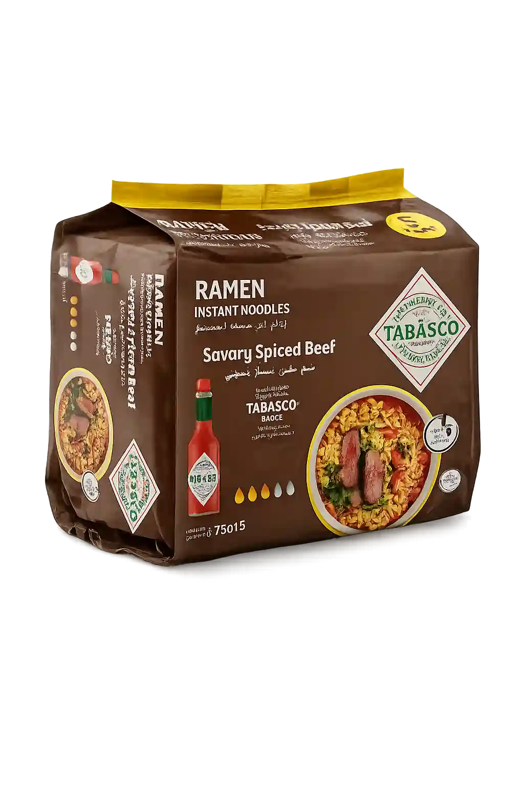 Tabasco Savory Spiced Beef Ramen 75GM*5