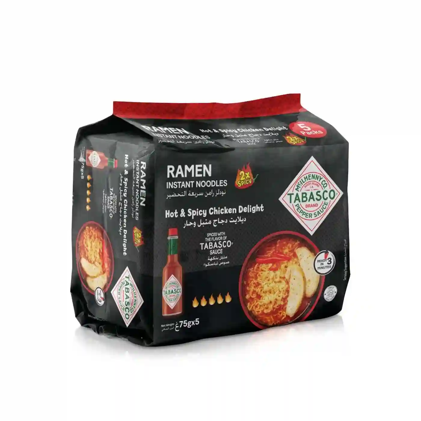Tabasco Ramen Hot&spicy Chicken Delight 75GM