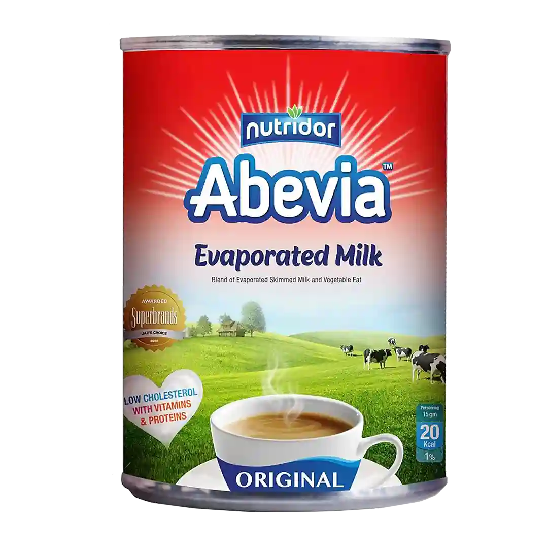 Nutridor Abevia Evaporated Milk Orginal 410GM