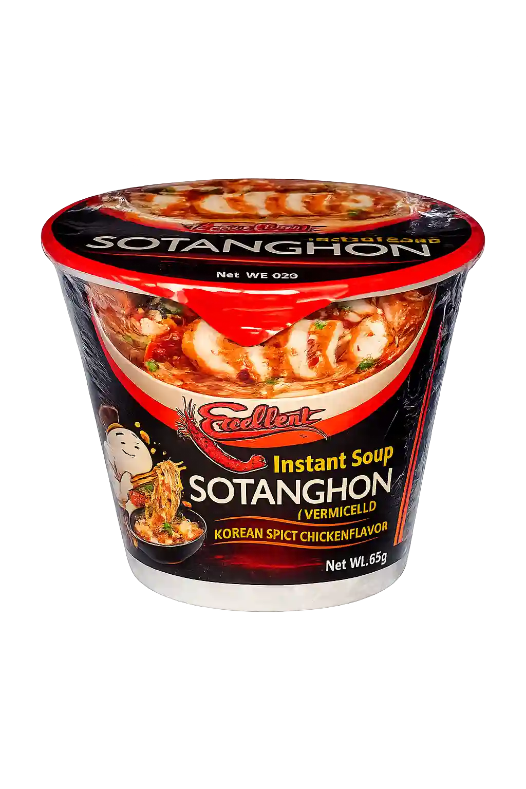 Excellent Sotanghon Garlic Chicken Flavour Instant Soup32gm