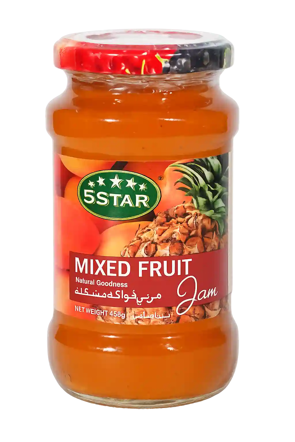 5 Star Jam Mix Fruit 450GM