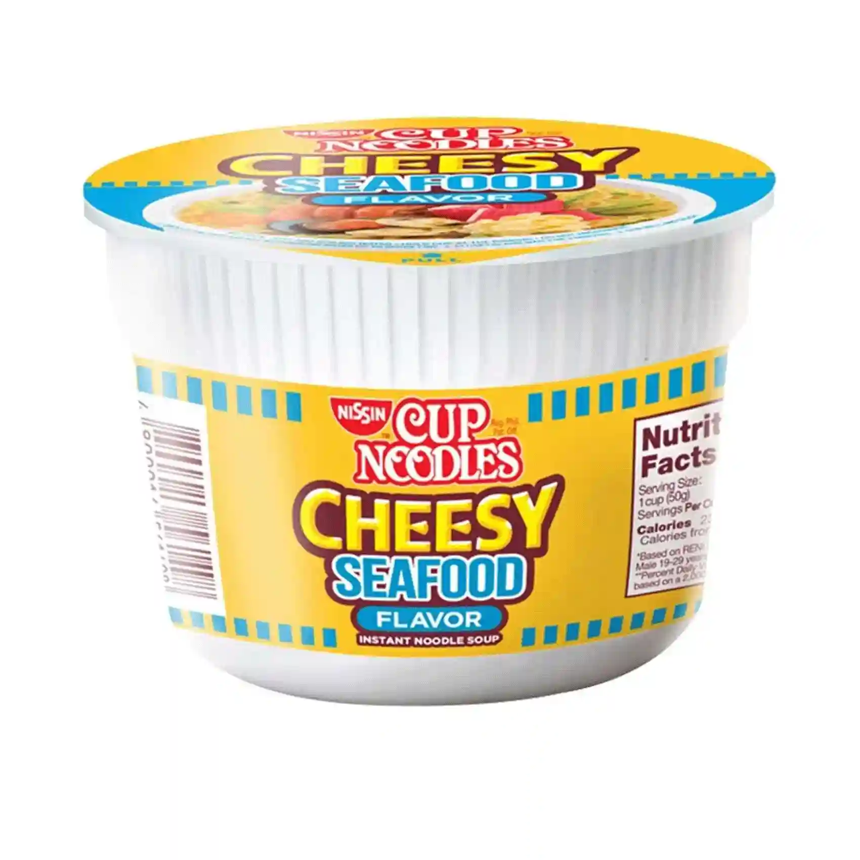 Nissin Cup Noodles Cheesy Seafood Flvr 50GM