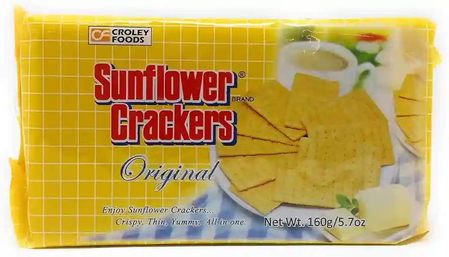Sunflower Crackers Original 160g