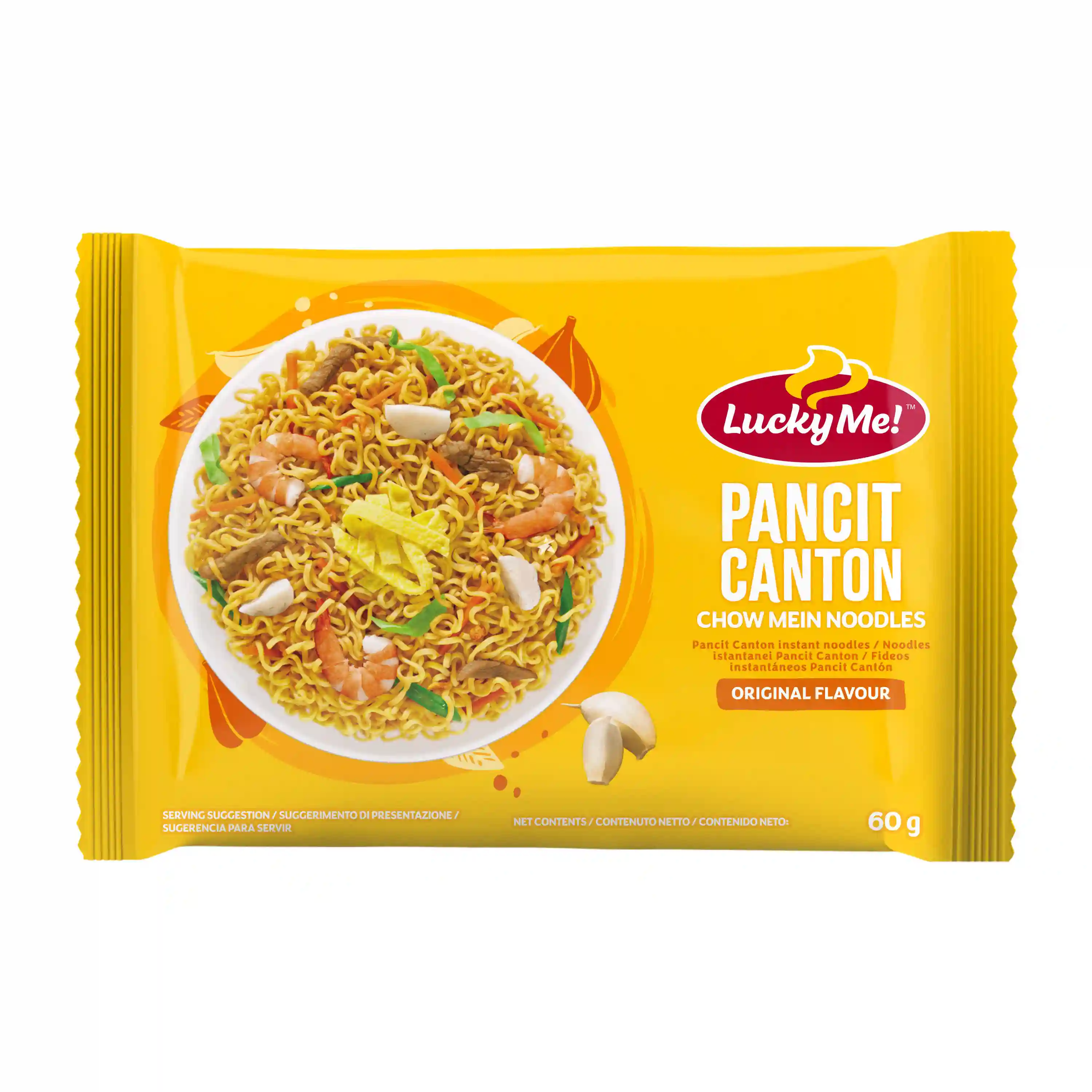 Lucky Me Pancit Canton Original Reg (Chow Mein)60g