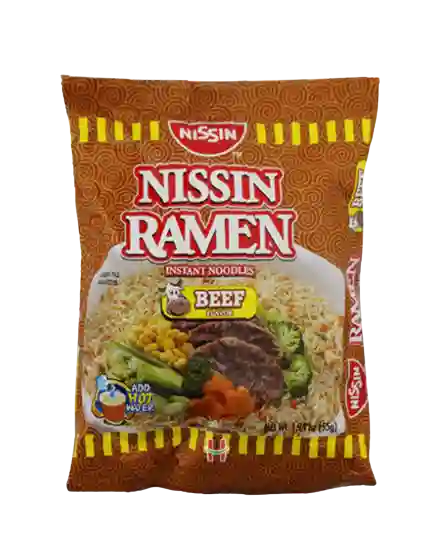 Nissin Ramen Beef Pouch 55GM