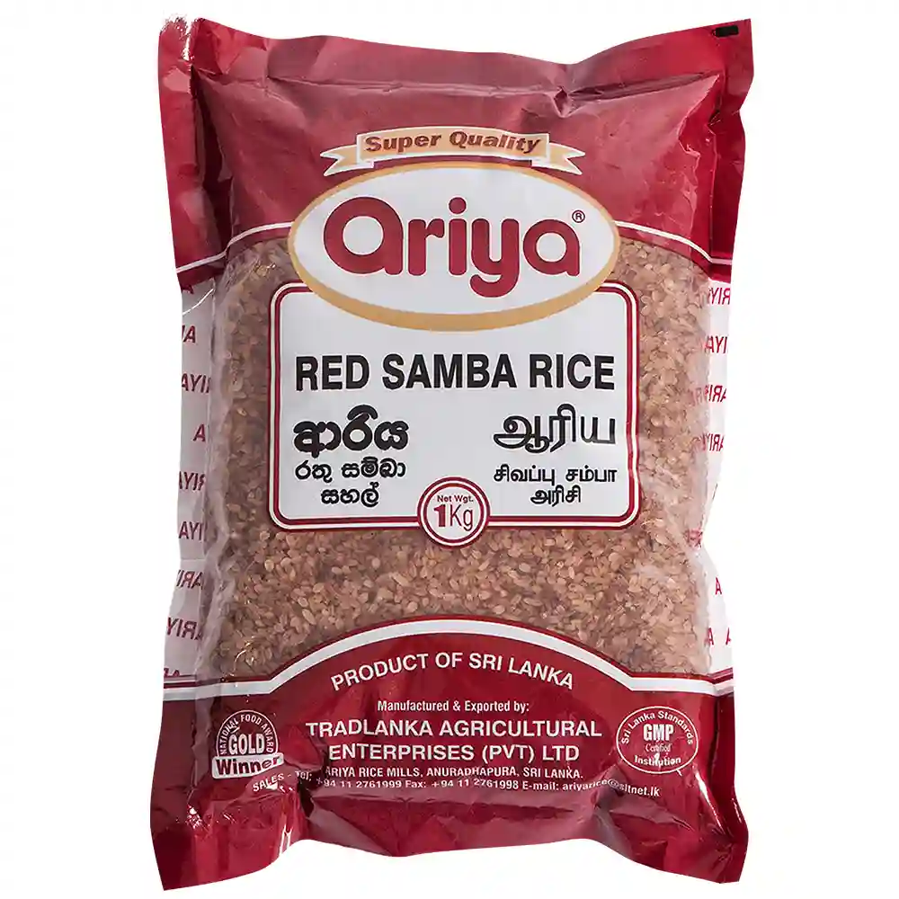 Ariya Red Samba Rice 1kg
