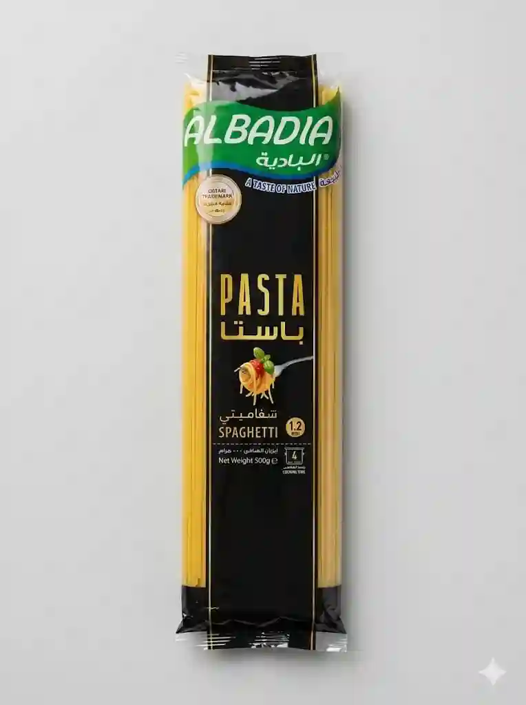 Al Badia Pasta Penne Spaghetti 1.2mm 500g