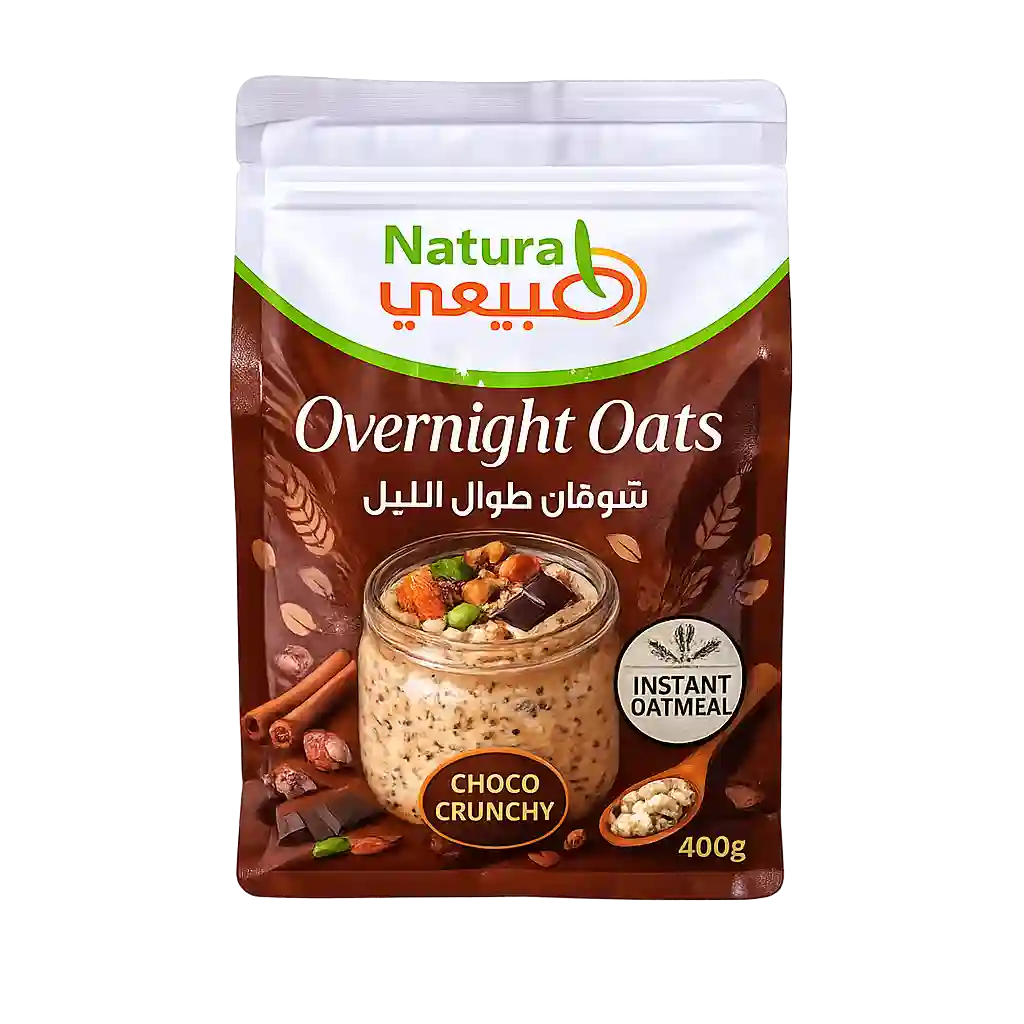 Natural Overnight Oats Choco Crunch 400gm