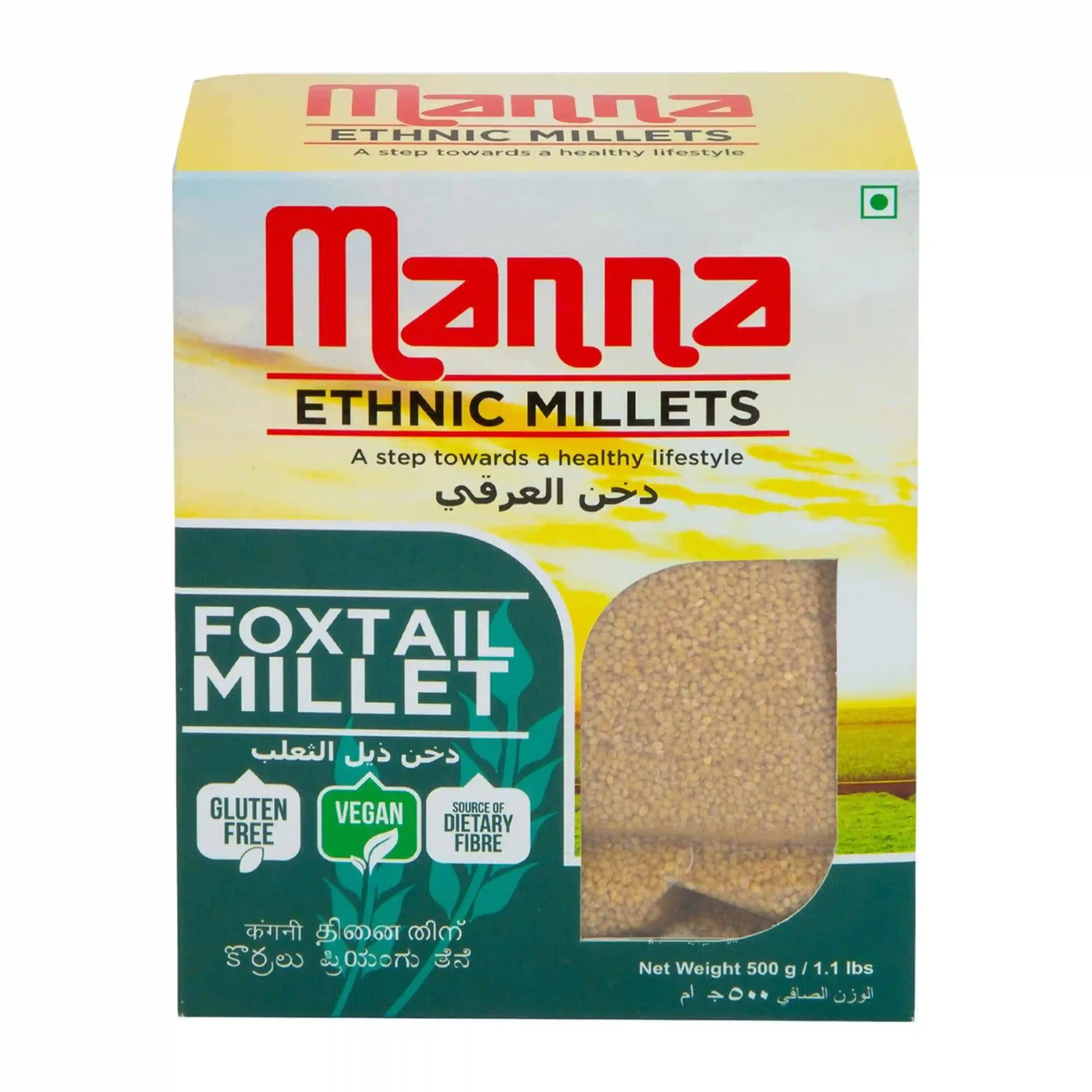 Manna Foxtail Millet 500GM