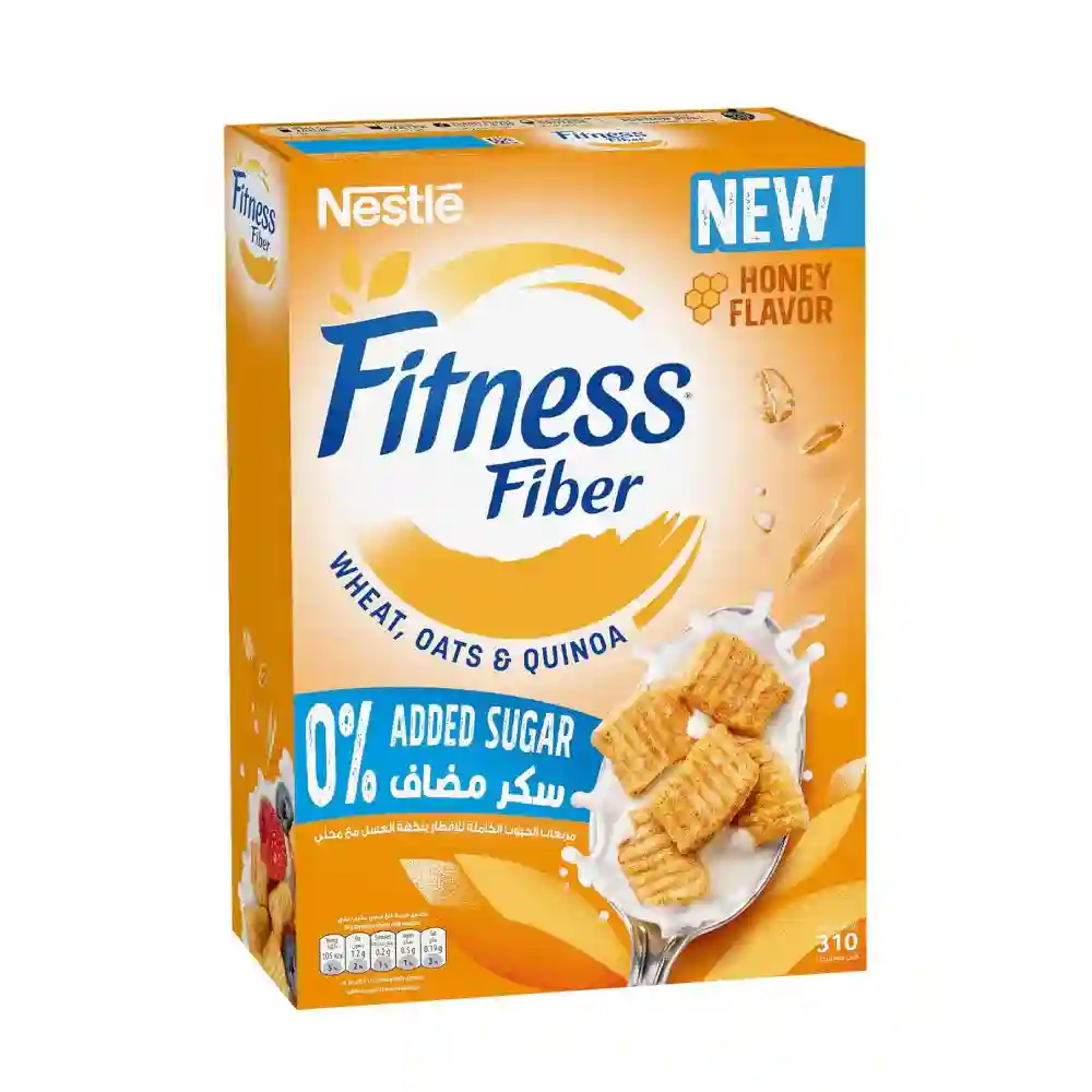 Nestle Fitness Fiber Honey Flavour Fiber Cereal 310GM