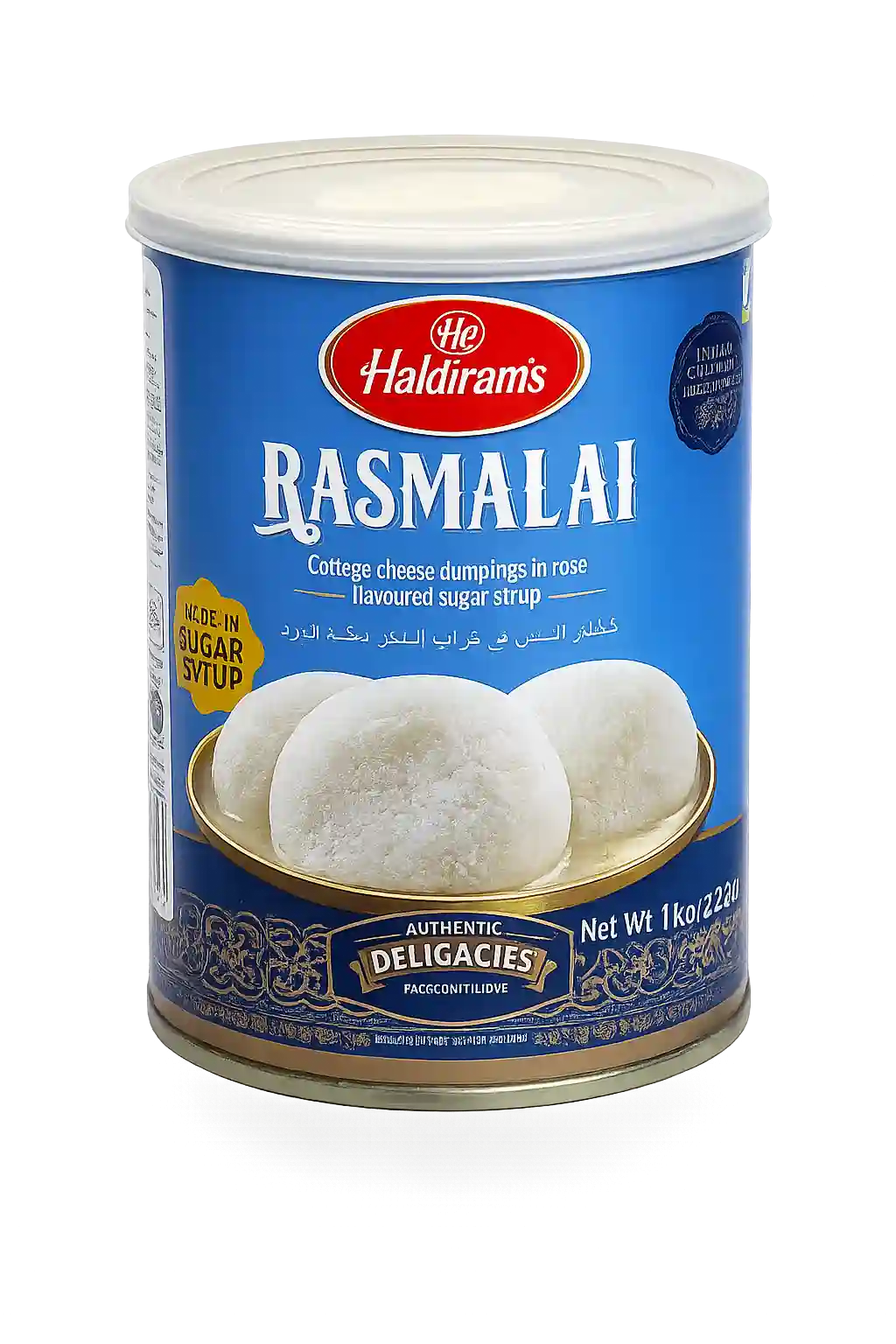 Haldirams Rasmalai 2.2lbs 1kg