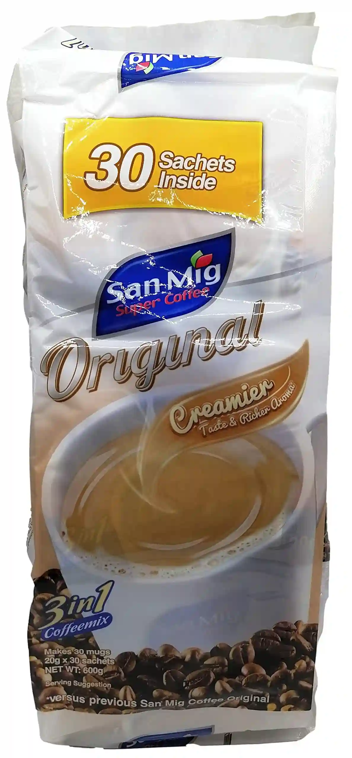 San Mig Coffee Orginal 3 in 1 30pcs