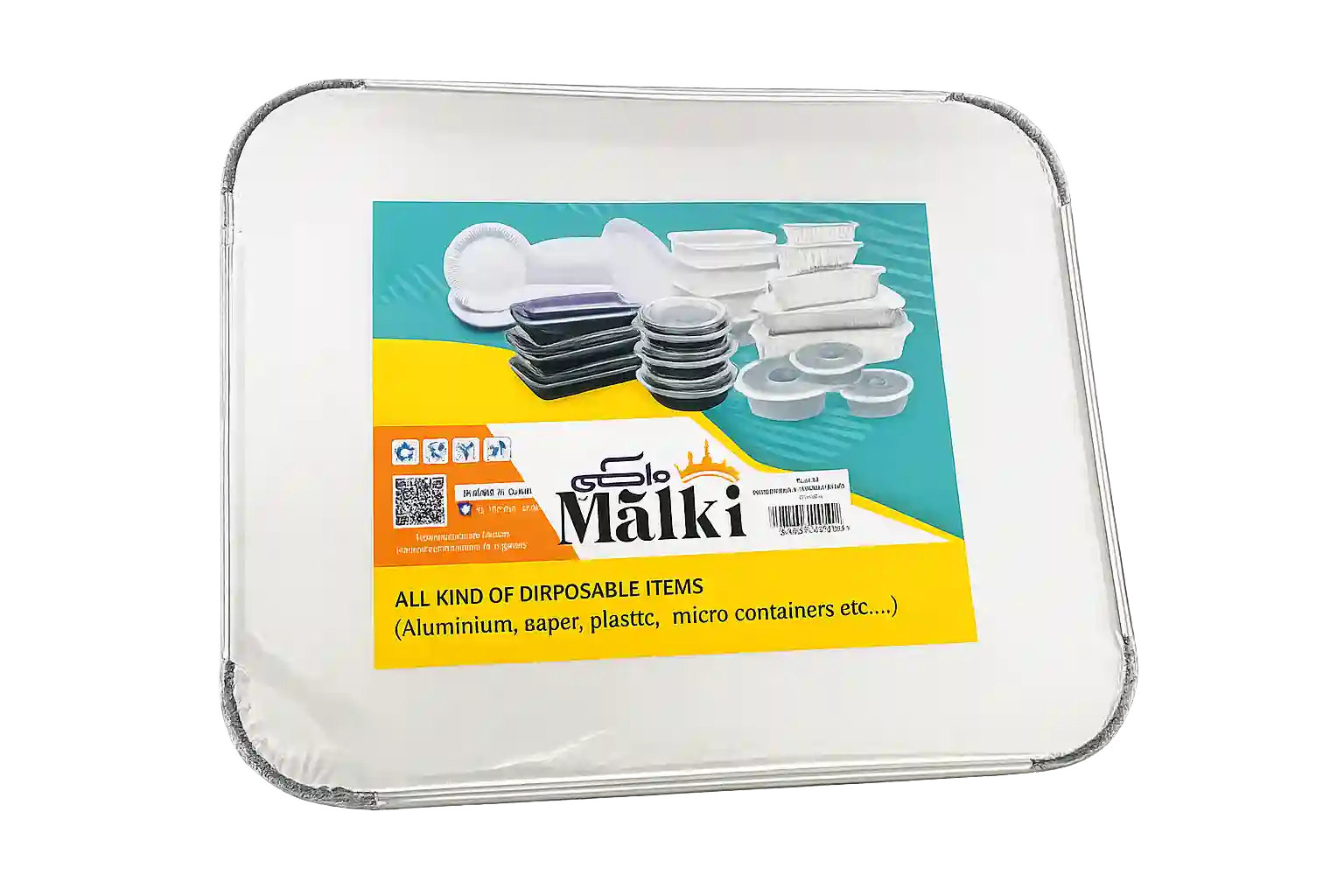 73365 Aluminium Container+lid 1*5 Royal Pack Rpac7