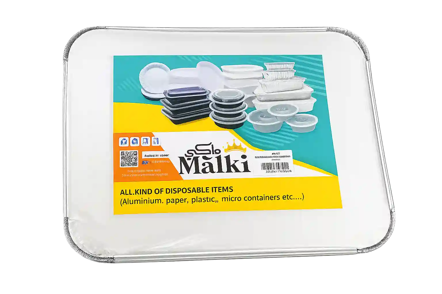 83190 Aluminium Container+lid 1*5 Royal Pack Rpac8