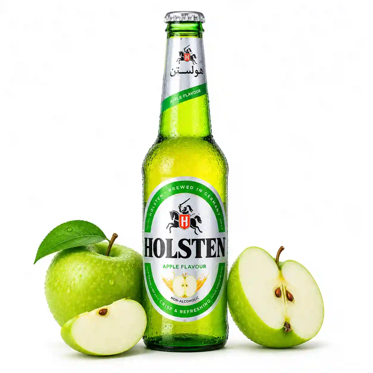 Holsten Non-Alcoholic Malt Beverage Apple Flavor 330 ml.