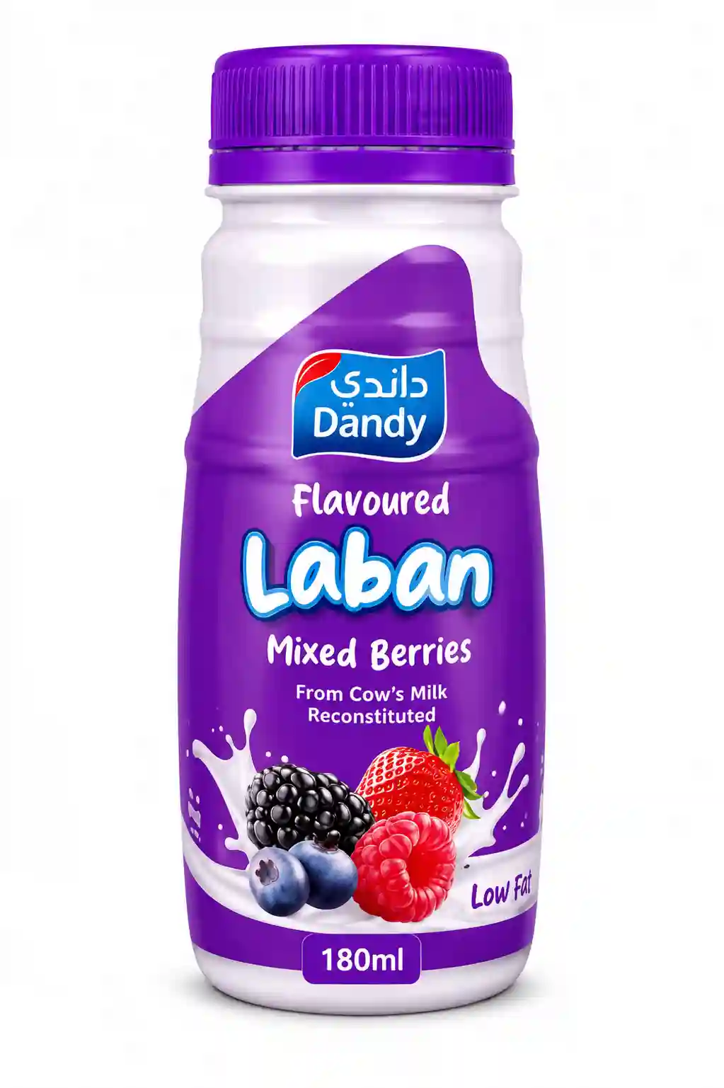 DANDY FLAVORED LABAN MIXED BERRIES 180ML
