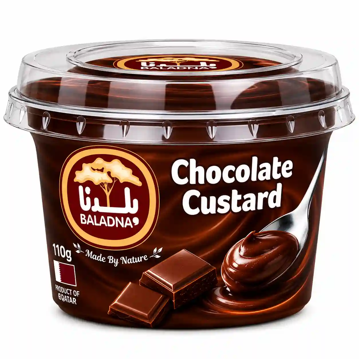 Baladna Chocolate Custard 110gm