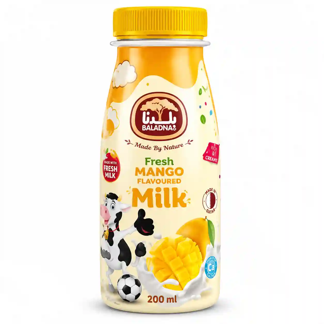 Baladna Fresh Mango Flavored Milk 200ml