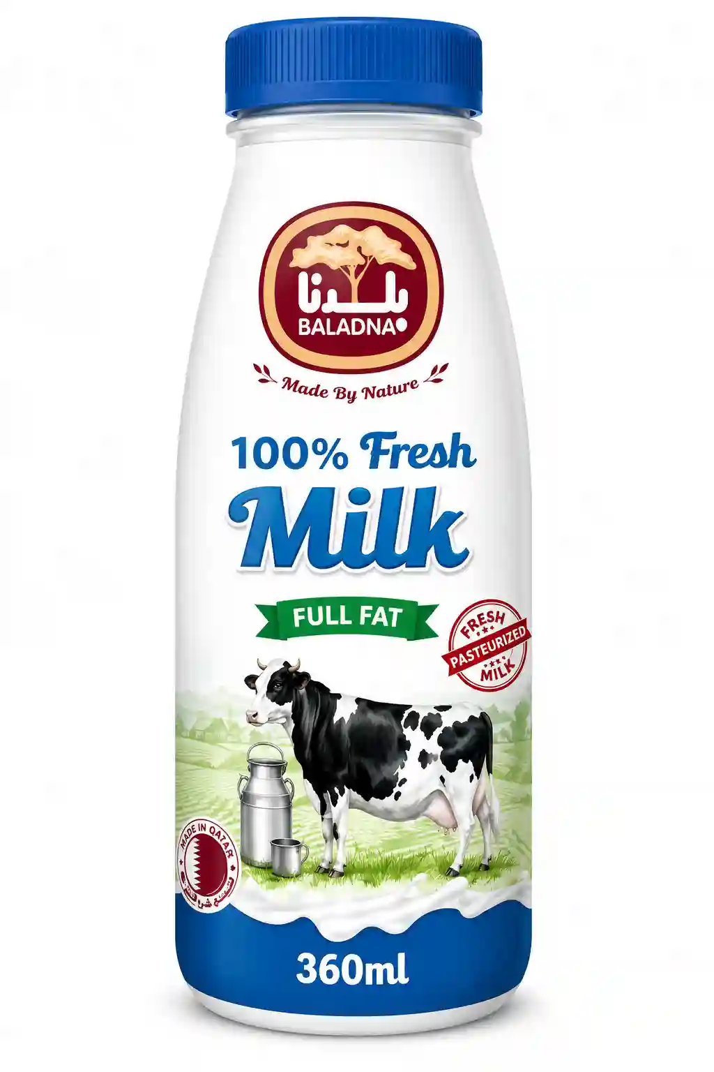 Baladna Fresh Full Fat Milk, 360ml